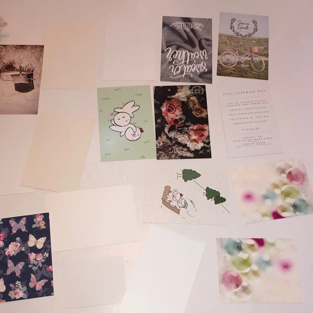 JESSICA HARTS PLANNER CARDS Jessica Hearts paper cards Planning Papers